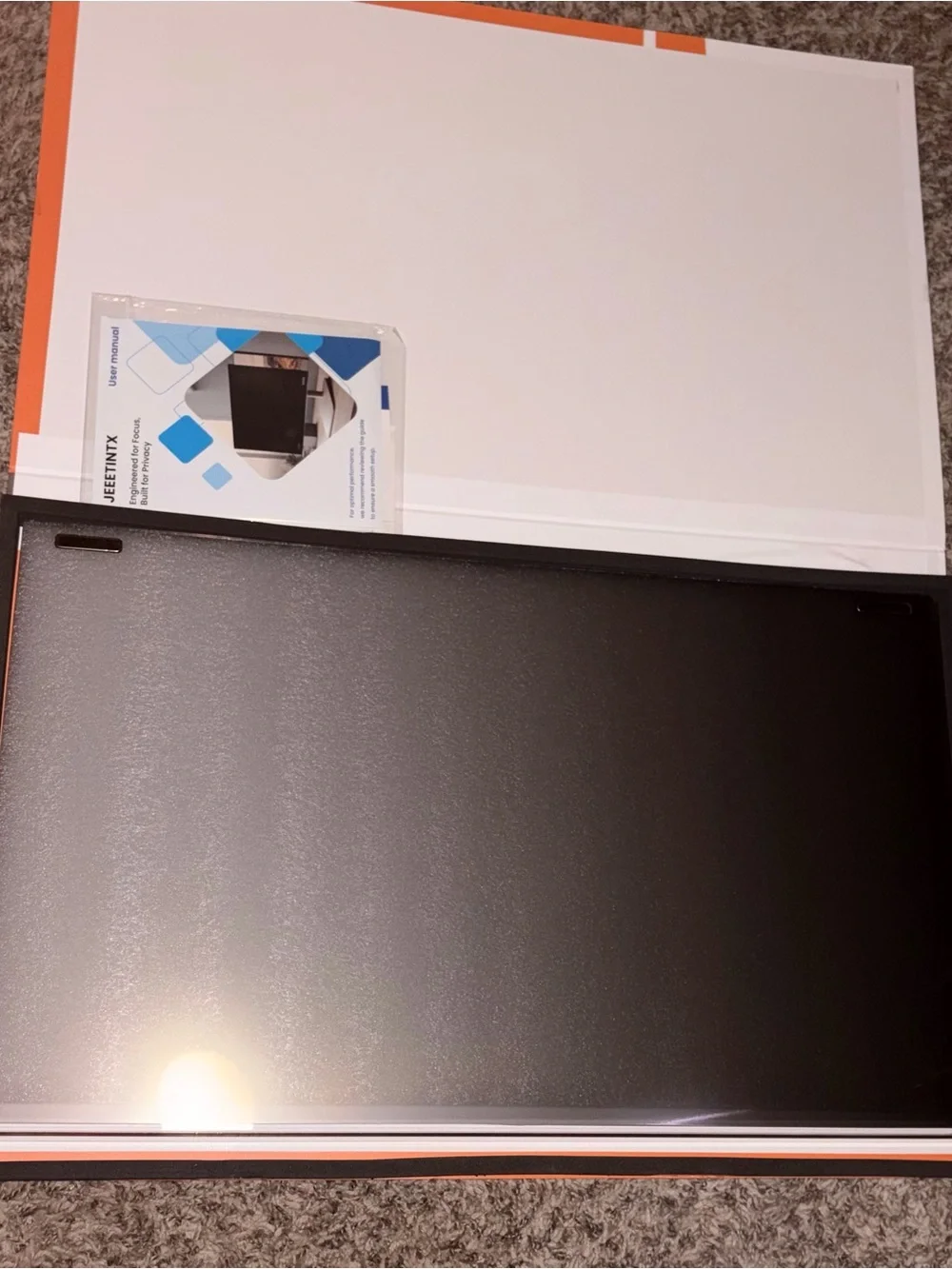 27in Magnetic Monitor Screen Protector - Privacy Anti-Glare